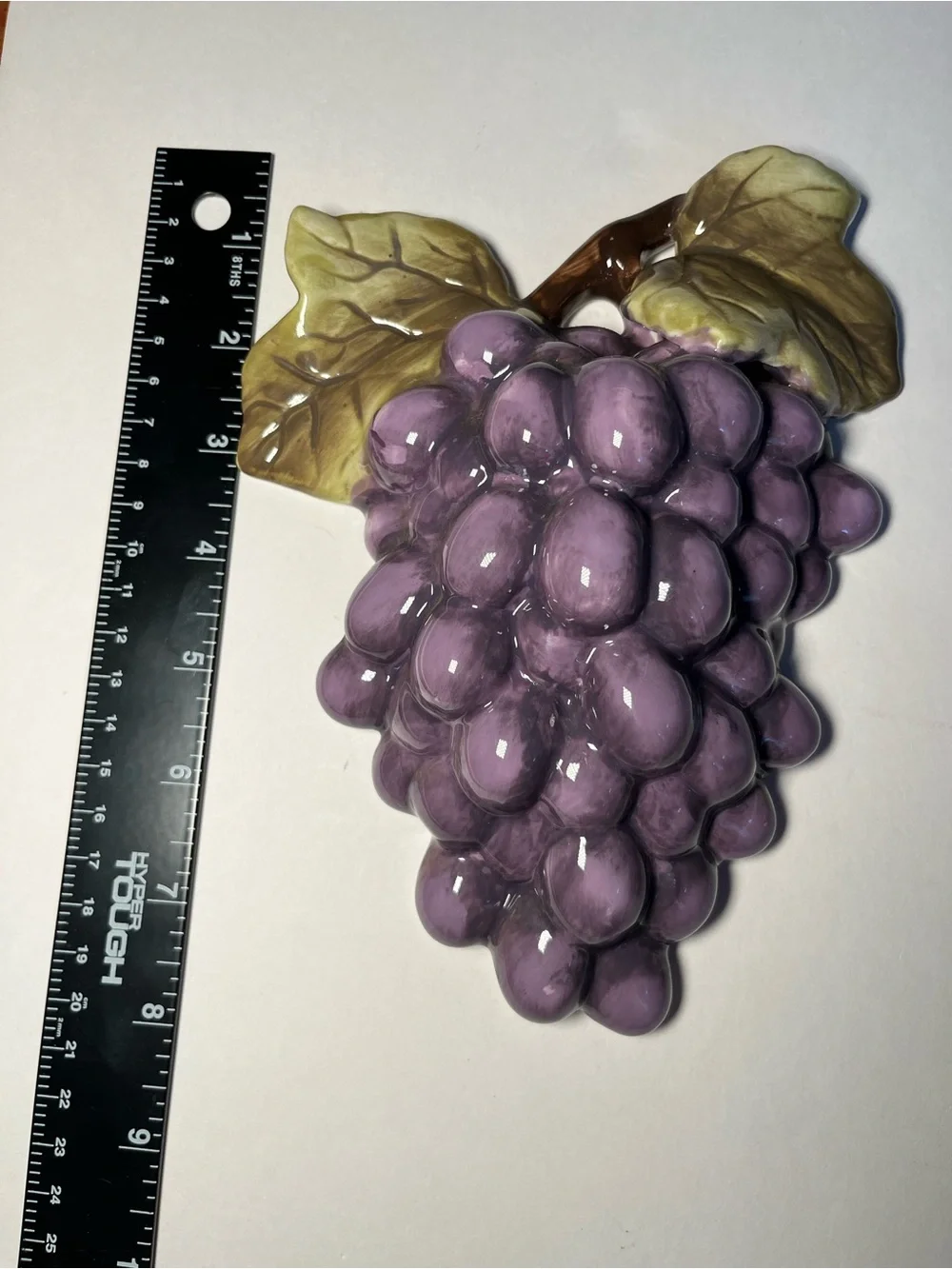 Vintage Home Interiors SonomaVilla Ceramic Fruit Wall Plaques Set of 3